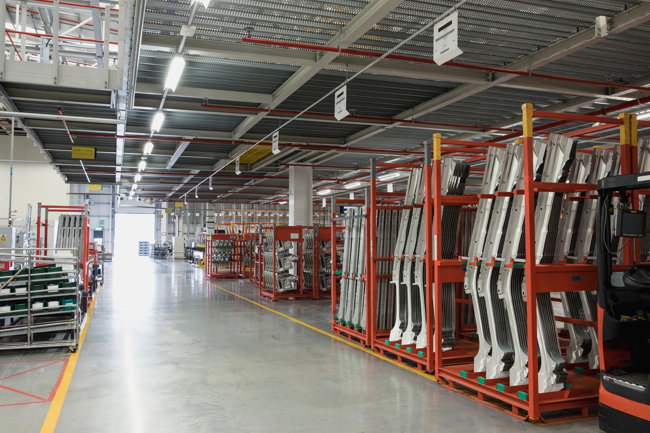 Data center infrastructure representing AI compute operations